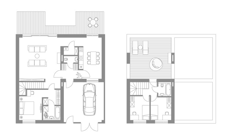 таунхаус townhouse zaarchitects