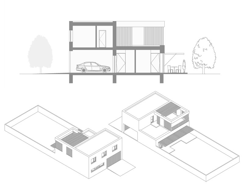 таунхаус townhouse zaarchitects