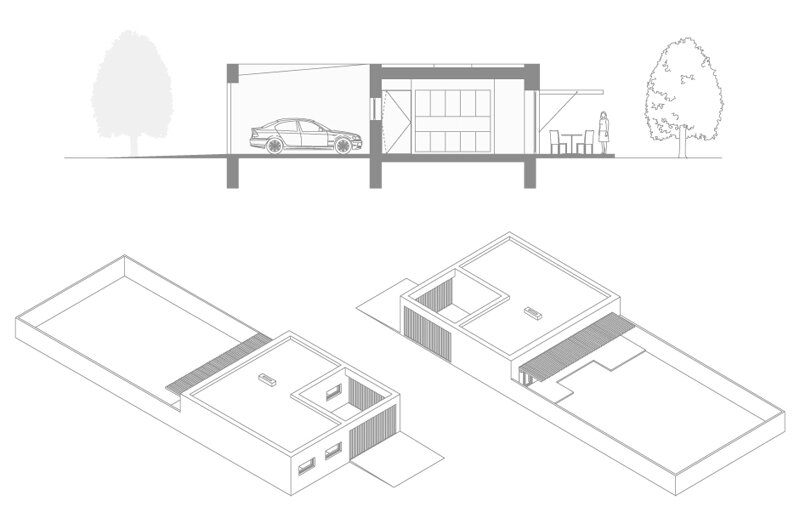 таунхаус townhouse zaarchitects