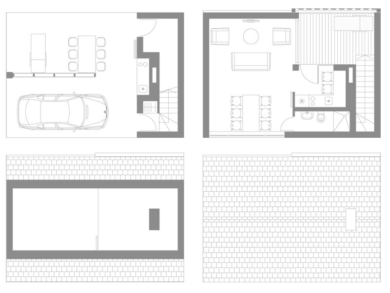 summer house дачный дом zaarchitects 